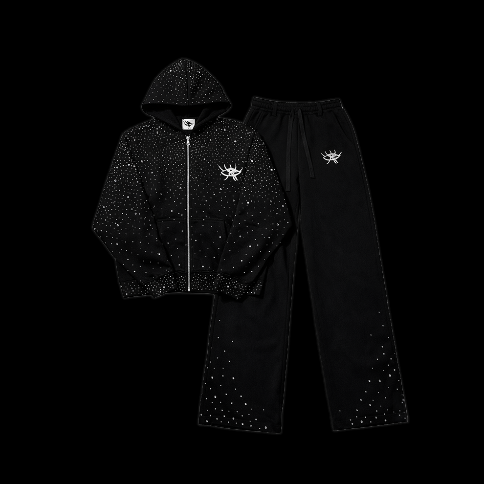 Ensemble à strass Constellation